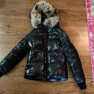 SAM black girls Sz 10 with fur